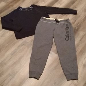 Calvin Klein Performance Embroidered Sweat Outfit